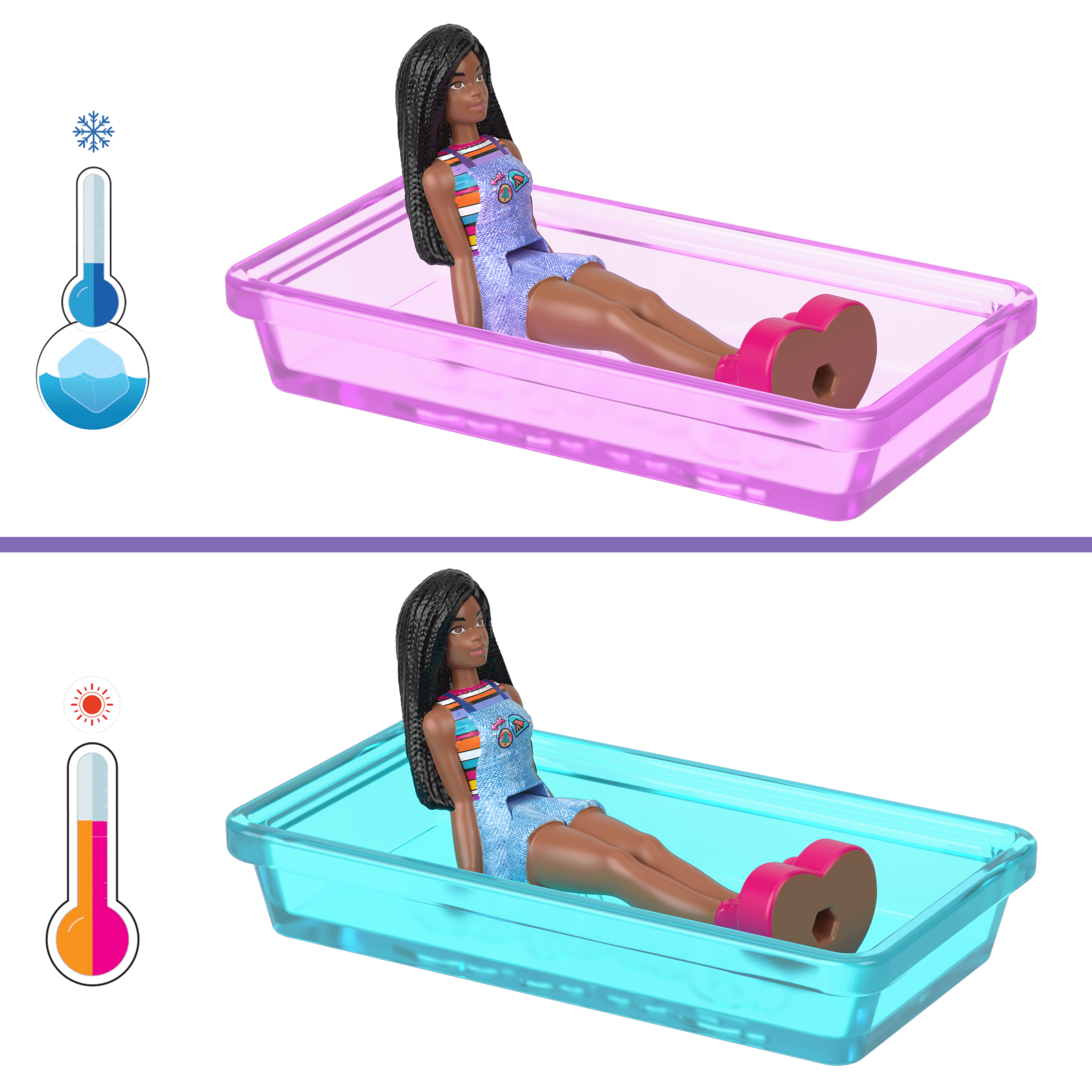 Barbie  Mini Barbieland  Coffret  Autocaravane de Rêve, Poupée