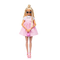 Barbie  Style de Luxe  Poupée3, Robe Barbiecore, Cheveux Blonds