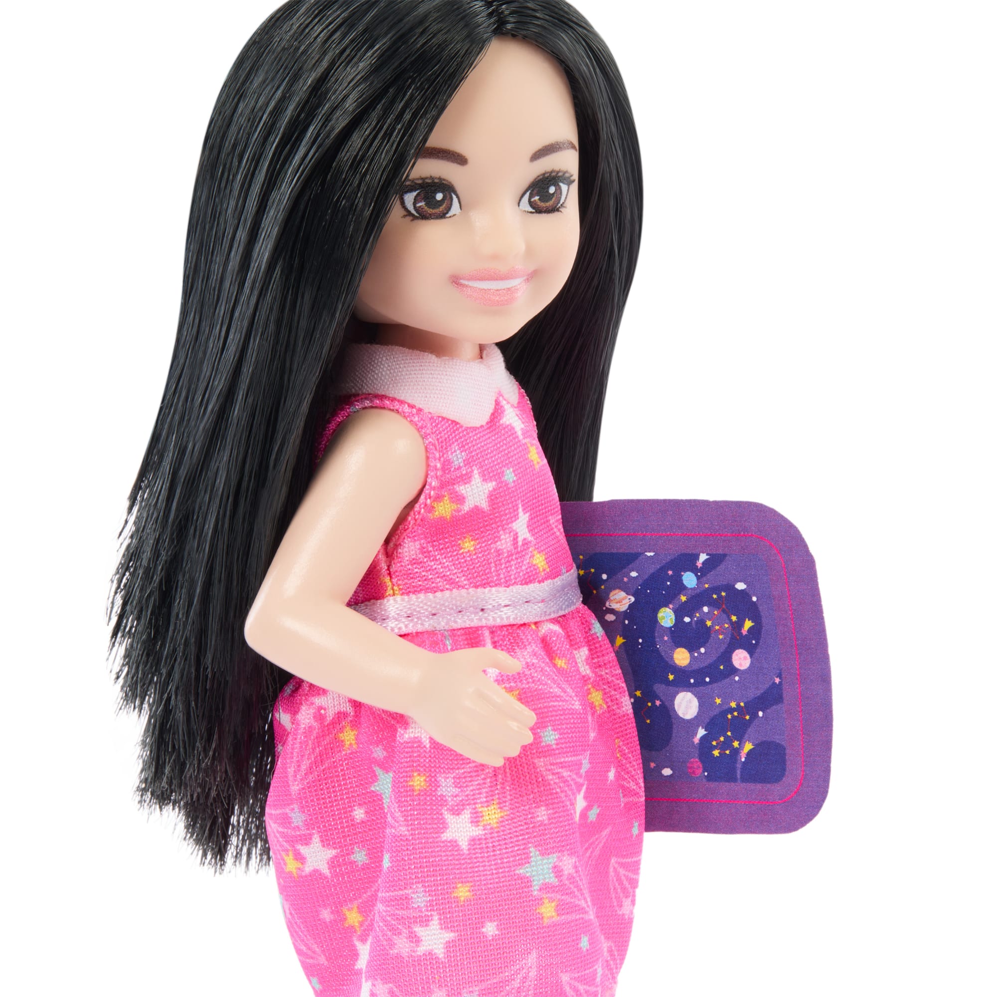 Barbie Chelsea Astronomer Doll & Accessories Set, Career-Themed Brunette Small Doll