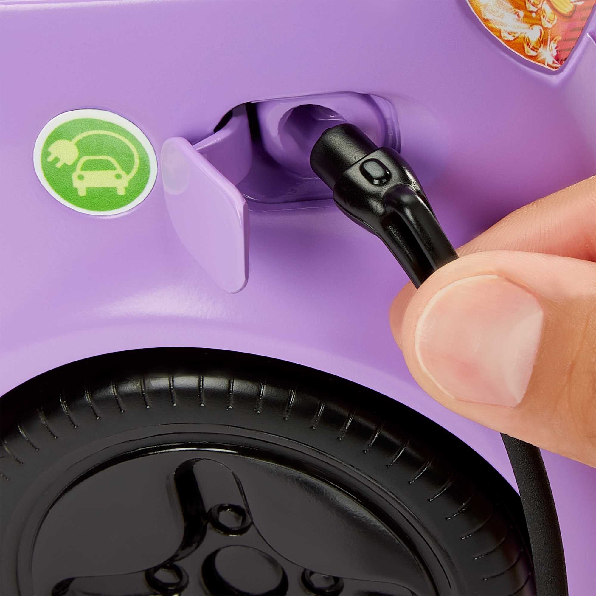Barbie Car, Kids Toys, “Electric Vehicle” With Charging Station