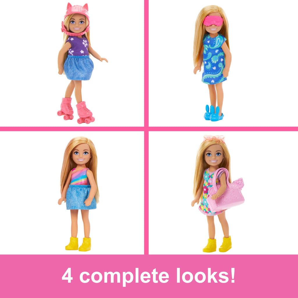 Barbie Chelsea Doll & Closet Toy Playset With Clothes & Accessories