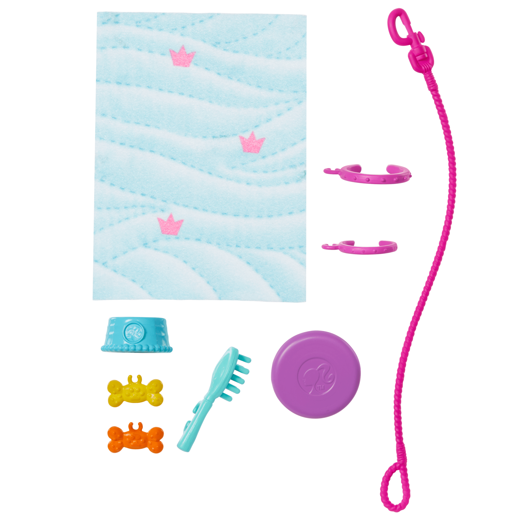 Barbie  Poupée, Chiot et Chien Dans Un Fauteuil Roulant, Accessoire