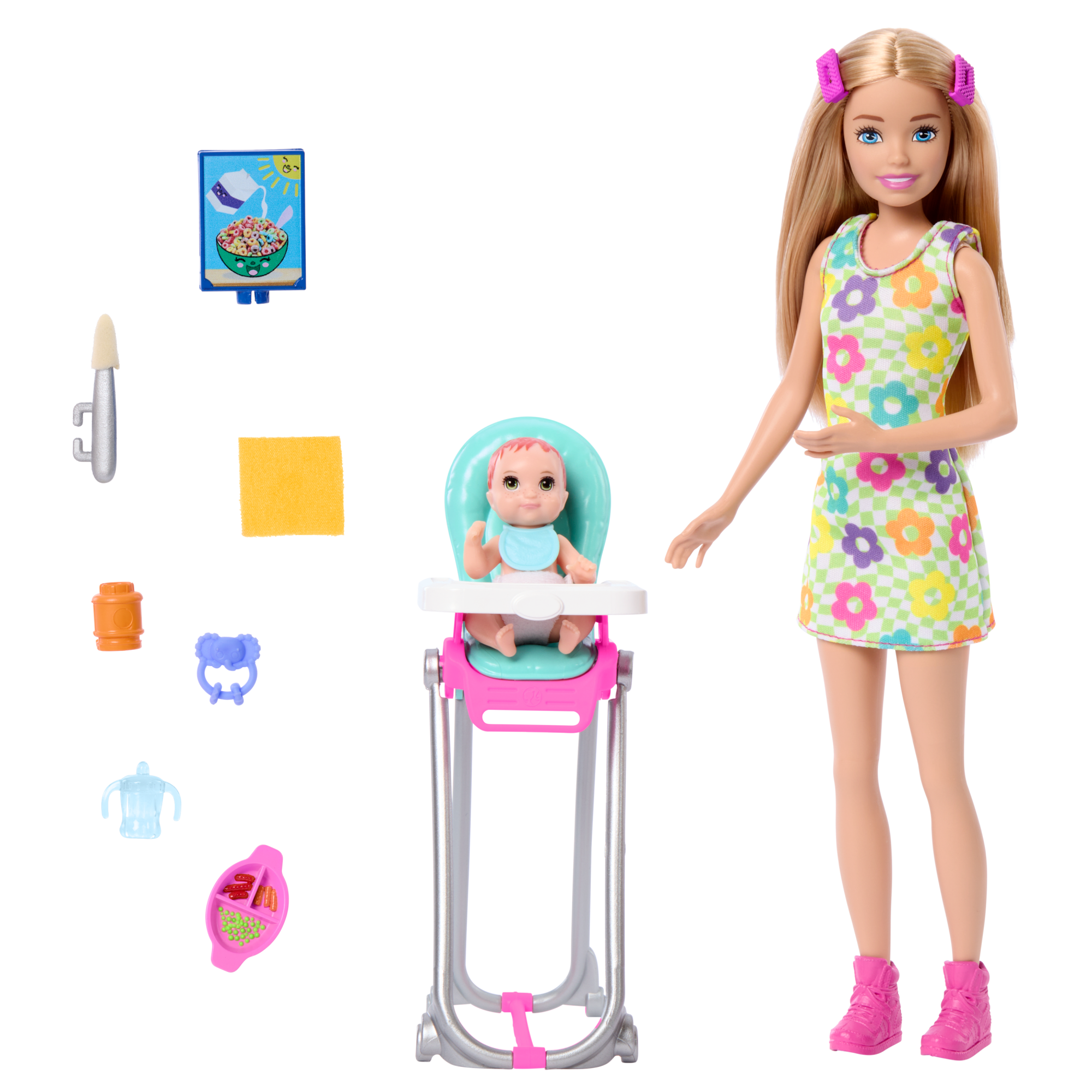 Barbie  Skipper  Babysitters Inc.  Coffret  Poupée, Bébé et Access.