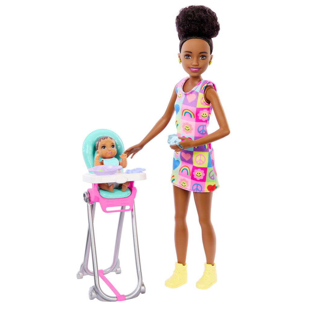 Barbie  Skipper  Babysitters Inc.  Coffret  Poupée, Bébé et Access.