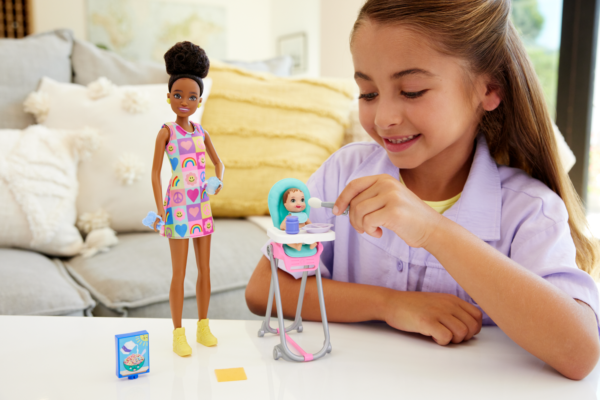 Barbie  Skipper  Babysitters Inc.  Coffret  Poupée, Bébé et Access.
