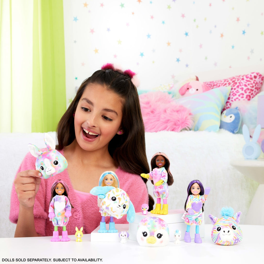 Barbie Chelsea Cutie Reveal Color Dream Series Small Doll & Accessories