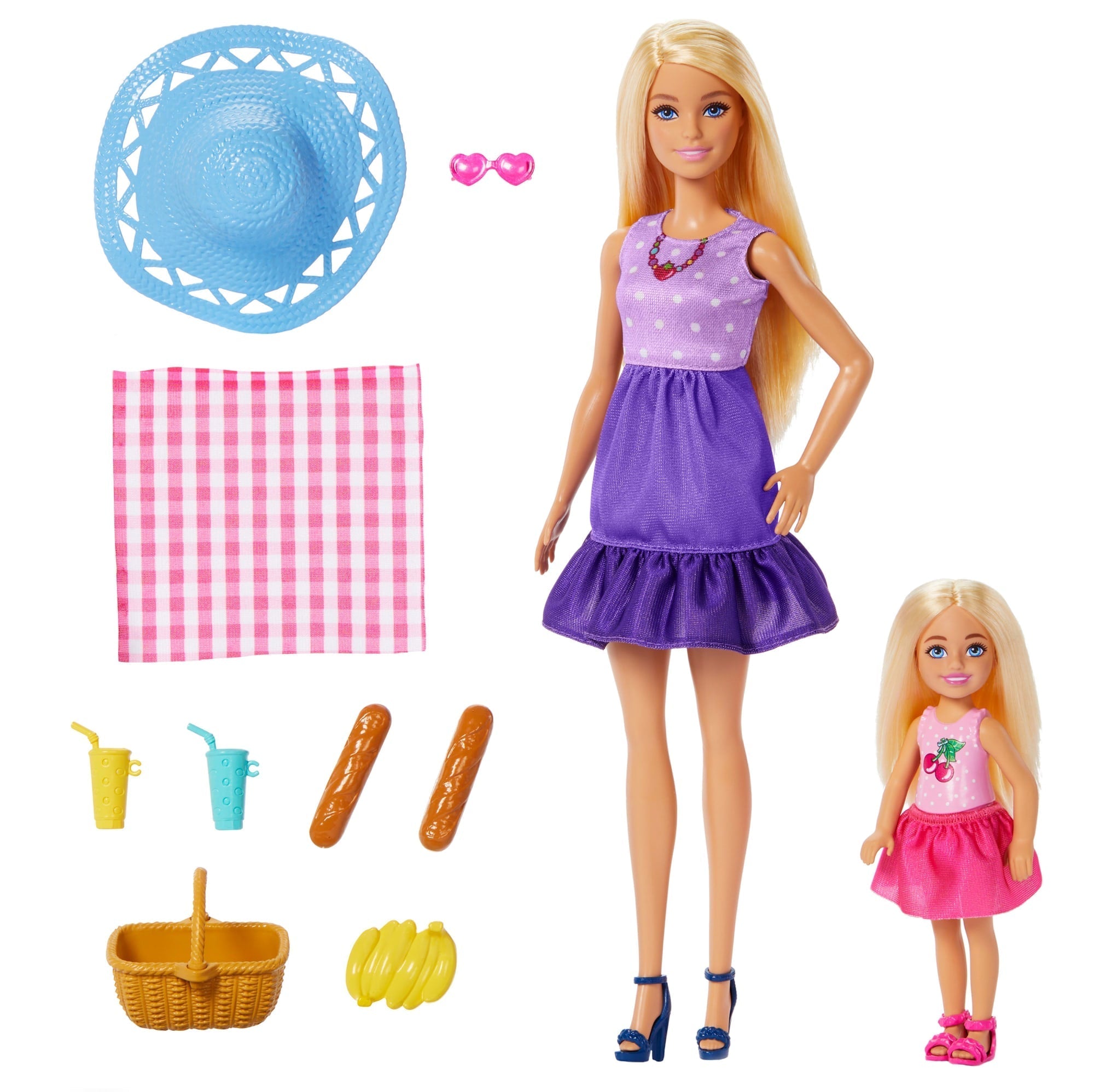 Barbie  Famille et Amis  Poupées et Accessoires  Pique-Nique